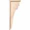 Ekena Millwork Pescadero Smooth Corbel w/Backplate, Douglas Fir, 5 1/2"W x 10"D x 26"H COR06X10X26PEC01SDF - alternate 2
